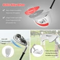 thumbnail image 5 of Costway Ladies Womens Complete Golf Clubs Set 10 Pieces Includes Alloy Driver Red, 5 of 10