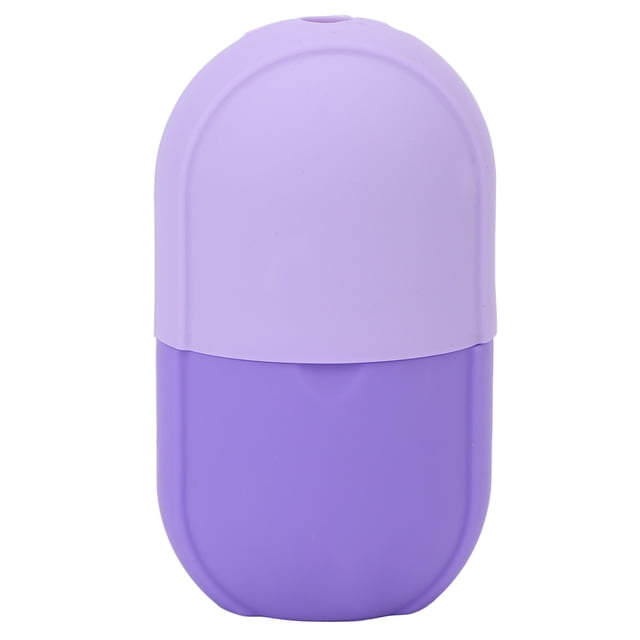 Face Ice Roller, Remove Eye Bag Ice Roller For Travel For Office For Home Purple