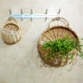 thumbnail image 2 of Willow Woven Flower Basket Flowerpot Flower Wall Hanging Rattan Hanging Basket Hanging Rattan Wall Hanging Flower Basket, 2 of 8