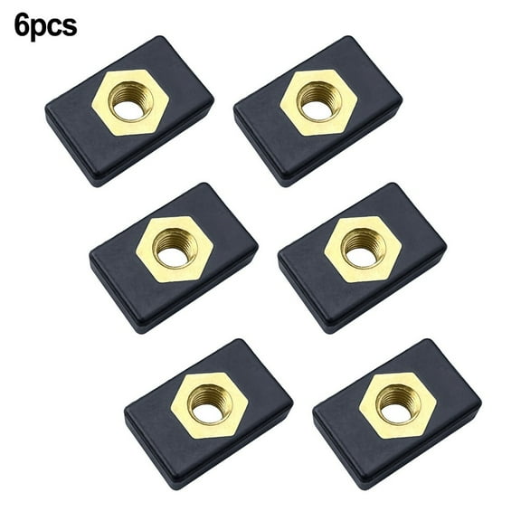 Sliding Nut Copper Nuts Hardware Mount Kayak Accessories Side Mount Track Rail For Kayak Boat Canoe High Quality