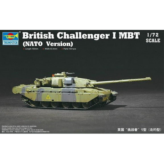 BOX! 1/72 British Challenger I Main Battle Tank NATO Version (D)