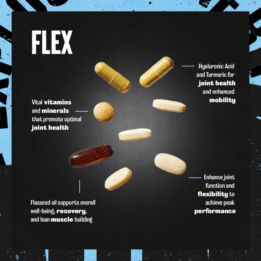 Animal Flex Comprehensive Joint Care Glucosamine with Joint Lubrication Complex 44 Packs
