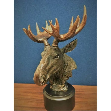 Moose Head Figurines