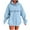Light Blue, variant on LIaqionyy Women Oversized Sweatshirts Hoodie Comfy Long Sleeve Pullover Tops Fall Winter Outfits Clothes with Pocket
