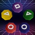 thumbnail image 4 of Gonggi Korean Game Korean Traditional Play Game 5PCs Gonggi Korean Game Gonggi Jack Stone Pebbles Set Round Case Game Player Squid (Squid01 Gonggi Korean Game), 4 of 14
