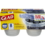 Gladware Mini 4oz Mini Round 8ct
