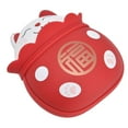 thumbnail image 4 of Rechargeable Hand Heater, Mini Electric Hand Warmer Double Sided Safe Fast Heating USB Charging Cute 6000mAh  For Winter Red, 4 of 8