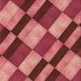 thumbnail image 1 of Ahgly Tapis d'Intérieur Lavable en Machine Carré Rouge, 4 Pieds Carré, 1 of 7