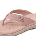 thumbnail image 4 of Chanclas para mujer cómodas sandalias planas zapatos de ducha para interiores y exteriores, 4 of 9