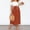 Orange, variant on Women’s Elastic High Waist Boho Maxi Skirt Ruffle A Line Swing Long Skirts Full Bed Skirt with Split Corners Split Skirt Cow Skirt Short Wrap Skirt Skirt And Top Set Casual Skirts for Women Cute