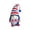 Blue, variant on July 4th Decor, Swedish Tomte Gnome Plush Doll, Summer Holiday Gathering, Lucky Faceless Elf Figurine, Patriotic Red Theme, Brings Good Luck and Joy