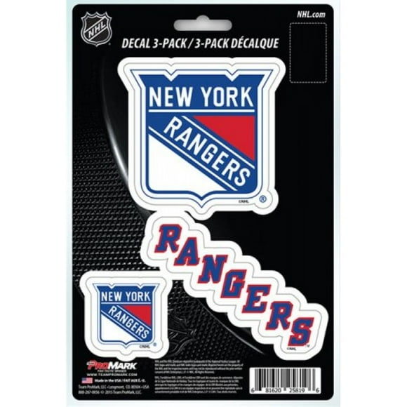 New York Rangers Team Decal Set
