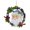 Santa, variant on Roman 4.75In Christmas Grapevine Wreath Ornament, Polyresin, Pinecones Birds Holly 137782 Snowman