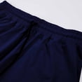 thumbnail image 6 of Yievot Mens Swim Trunks Drawstring Elastic Waist Bermuda Shorts Breathable Gym Workout Athletic Shorts with Pockets, 6 of 6