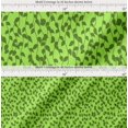 thumbnail image 2 of Soimoi Cotton Poplin Fabric Artistic Leaves Printed Fabric 1 Yard 42 Inch Wide, 2 of 7