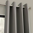 thumbnail image 2 of Neutral Grey Grommet Blackout Room Darkening Curtain (1 Panel), Neutral Grey, 50W X 96L, 2 of 6