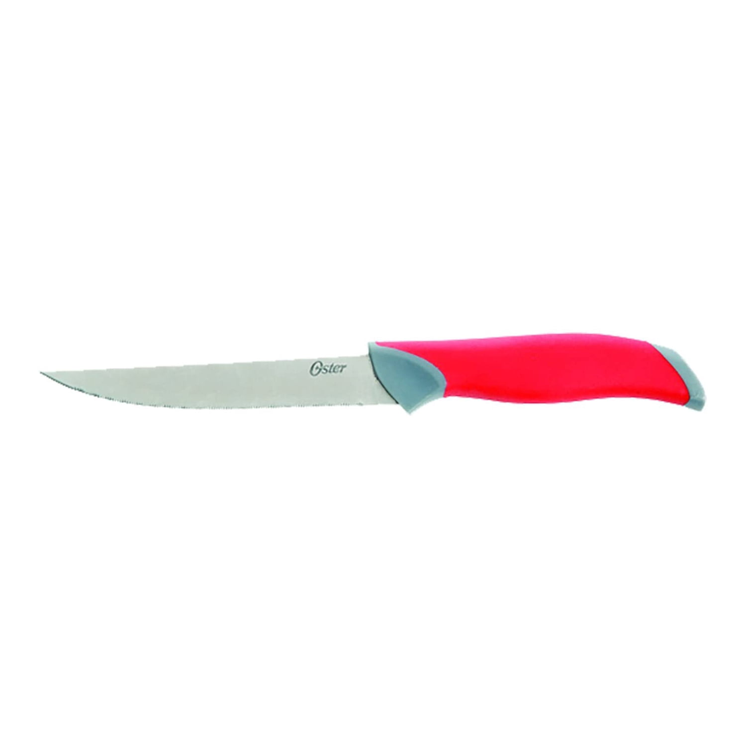 Oster Lindbergh Stainless-Steel 14-Piece Cutlery Set, Red
