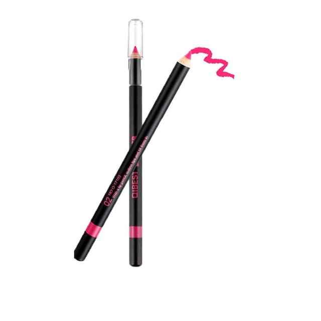 Set de lápices delineadores de labios impermeables de larga duración, 12 unidades para mujer