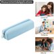 thumbnail image 4 of Bolsa de Silicona Azul para Guardar Brochas de Maquillaje | Soporte Portátil de Silicona Resistente Al Hollín para Herramientas de Maquillaje | Gel de Sílice Apto para Uso Alimentario | Tamaño: 21,2, 4 of 6