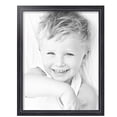 thumbnail image 2 of ArtToFrames 17" x 22" Galleria Noir Picture Frame, 17x22 inch Black MDF Poster Frame (WOM-4083),  Pack, 2 of 8