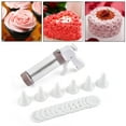 thumbnail image 2 of Milue Multifunction DIY Cookie Pastry Nozzle Extruder Muffin Dessert Flower Syringes, 2 of 10