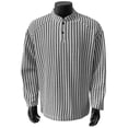 thumbnail image 4 of Dolkfu Mens Shirts Striped Henley Golf Shirts Long Sleeve Button Band Collar Men Polos XL, 4 of 8