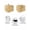 Dark Yellow Light Yellow, variant on Yellow Beige Bee Toaster Cover 2 Slice, Small Kitchen Appliance Covers, Spring Floral Elegant Pastoral Flowers Toaster Oven Cover with Loop, Bread Machine Cover Polyester Dust Cover Protection