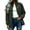 Army Green(Jackets), variant on Women's Lightweight Stand Collar Windbreaker Jackets, Casual Solid Zip-Up Bomber Coat with Elastic Cuffs