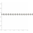 thumbnail image 4 of Sterling Silver 5mm Beaded Chain (24 X 5) Made In Italy qk84-24, 4 of 5