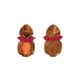 thumbnail image 2 of RUINIXCW Newborn Baby Girl Boy Thanksgiving Turkey Costume Infant Fall Winter Animal Cosplay Photoshoot Outfit Sleeveless Warm Fleece Hooded Romper, 2 of 10