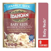 Idahoan Baby Reds Mashed Potatoes Family Size, 8 oz Pouch