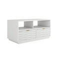 thumbnail image 1 of Sauder Morgan Main Meuble télé, Finition White, 428258, 1 of 7