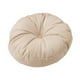 thumbnail image 3 of Cojín de almohada de piso redondo cojín de cojín cojín cojín de meditación para sala de estar en el interior de sofá cama de al aire libre Beige, 3 of 8