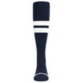 thumbnail image 6 of MeMoi Fuzzy Stripe Cotton Blend Knee High Socks - Girls - Female, 6, Black, 6 of 6