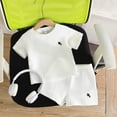 thumbnail image 2 of Soepste Toddler Boy Summer Clothes Boys Clothes 4T Toddler Baby Boys Clothes Set Short Sleeve T-Shirt And Shorts Summer 2 Pcs Outfit, 2 of 9