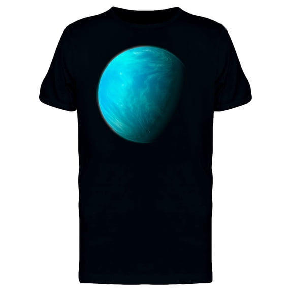 Watercolor Kepler 22B Planet T-Shirt Men -Image by Shutterstock, Male Large