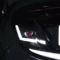 thumbnail image 4 of 2PCS USB LED Dynamic 12V 3D Devil Eye Headlight Projector Lamp Kit with Remote Control, Universal Car Headlight Retrofit Lights Red Blue Green, 4 of 8