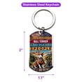 thumbnail image 5 of I Like Fishing, and My Bull Terrier, and Maybe 3 People. Happy Father's Day Stainless Steel Keychain Bully Dog Lovers Gifts Idea Collar Charm Tag Keyring - 00004, 5 of 5
