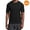 Black, variant on ST470 Rashguard Tee, Mens T-Shirts