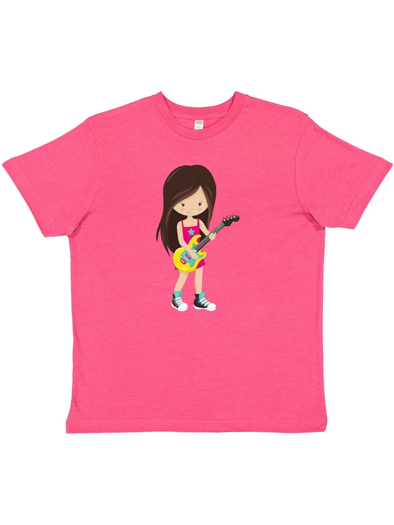 Inktastic Rock Brown Band Singer, Microphone Youth T-Shirt - Walmart.com
