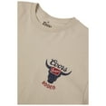 thumbnail image 4 of Coors Banquet Rodeo Logo Distressed Front and Back Natural T-Shirt-Medium, 4 of 5