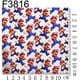 thumbnail image 1 of Tela de poliéster y algodón estampada con diseño de Super Mario, 45 x 145 cm, para costura de patchwork, confección de vestidos y prendas de media yarda, 1 of 5