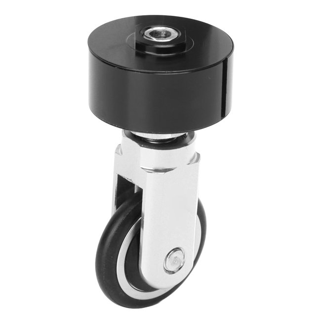 Rueda Auxiliar Fácil De Empujar, Sin Ruido Anormal Bicicleta Plegable Resistente Al Desgaste Rueda Fácil Sin Decoloración Aleación De Aluminio Para Plegar ANGGREK Plata