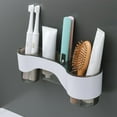 thumbnail image 6 of Dvkptbk Hanging Toothbrush Holder Toothbrush Holder Wall Mounted Toothbrush Holder for Bathroom and Vanity, 6 of 7