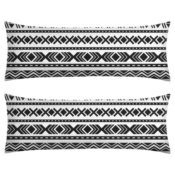20x54 Body Pillow Cover with Invisible Zipper - Soft, Breathable Full Body Pillow Case for Sleeping - Machine Washable Maternity Pillow Protector - Stretchy & Durable Pillow Slipcover (Standard Size)