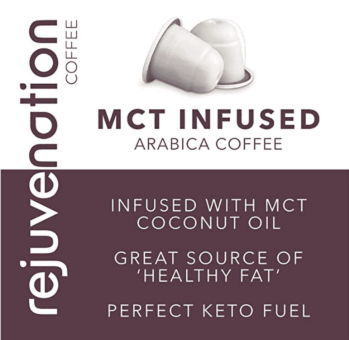 Rejuvenation Decaf Keto Coffee Nespresso Original Line Pods - 100 pods