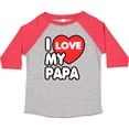 thumbnail image 3 of Inktastic I Love My Papa Boys or Girls Toddler T-Shirt, 3 of 5