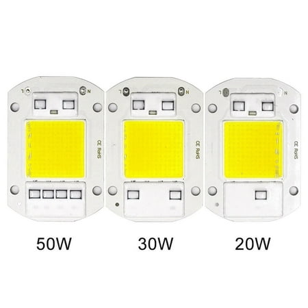 

20/30/50W High Power COB LED Chip 3000K 6500K Full Spectrum Floodlight Lamp Bead