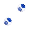 thumbnail image 3 of Ounissouiy Mini pelota de ejercicio para mascotas, juguete para roedores, animales pequeños, Grounder, entrenamiento deportivo, juguetes Azul 2piezas, 3 of 6