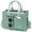 Green With Compartments, variant on Tote Bag for Women With Compartments,Large Canvas Tote Women's Purse Crossbody Bags Work Laptop Book Bag Satchels Handbags